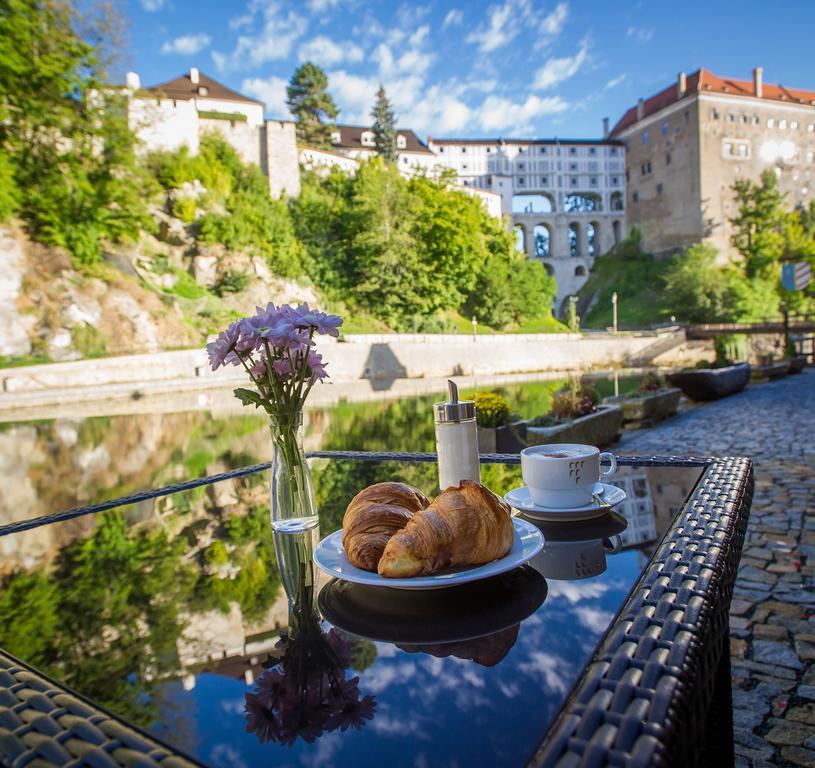 Garni hotel Castle Bridge Český Krumlov Esterno foto